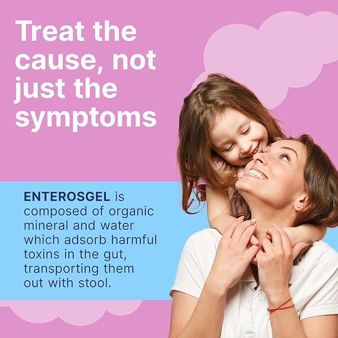 ENTEROSGEL® Drug-Free Tasteless Gel for Diarrhoea Relief for Children - 3 Packs