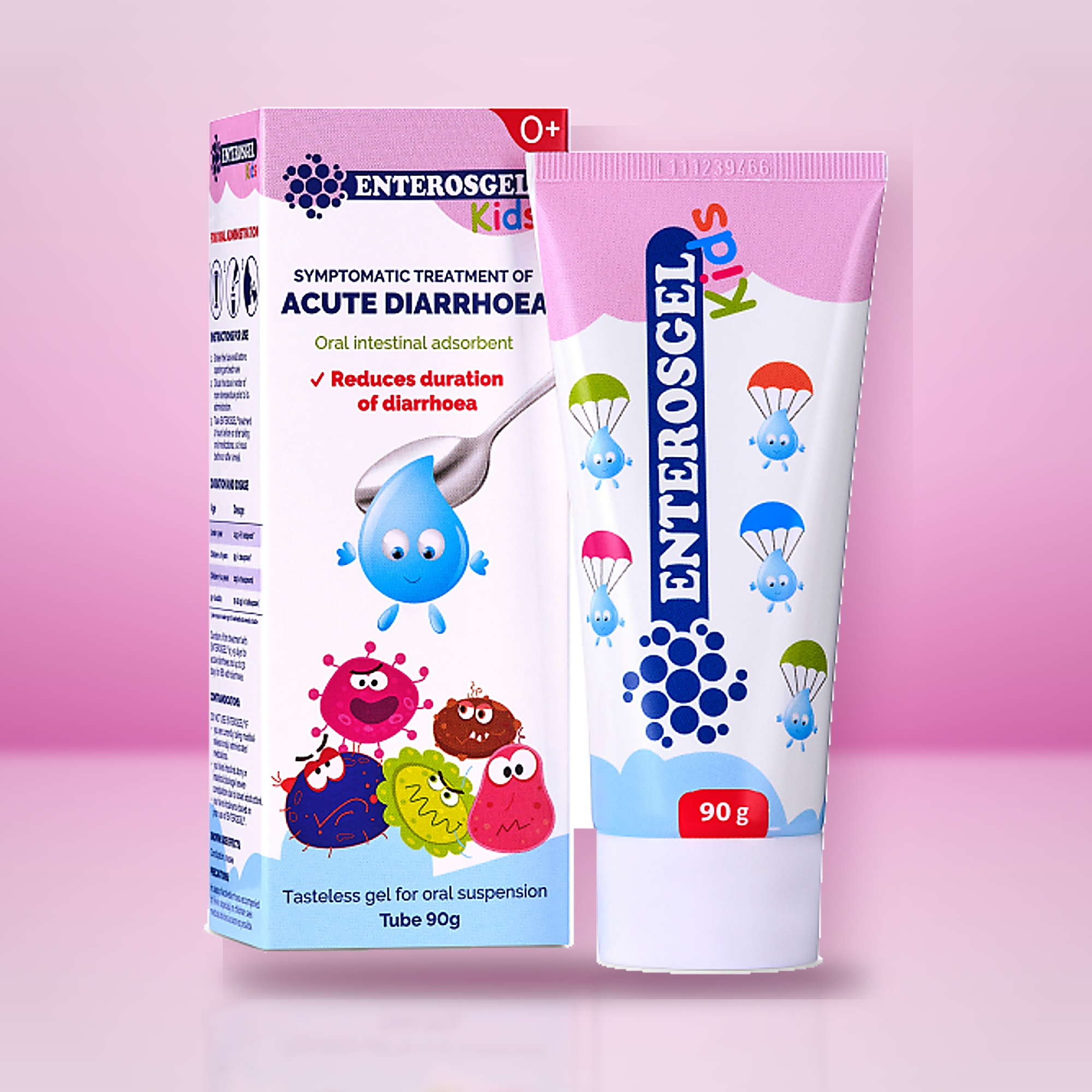 ENTEROSGEL® Diarrhoea, Pain & Bloating Relief for Children 0+ - ENTEROSGEL® Store